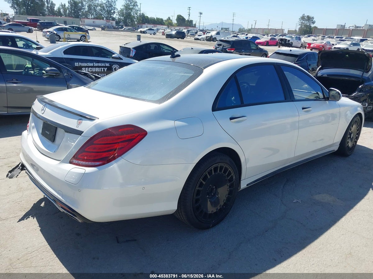 2017 MERCEDES-BENZ S 550E PLUG-IN HYBRID — снимка 4