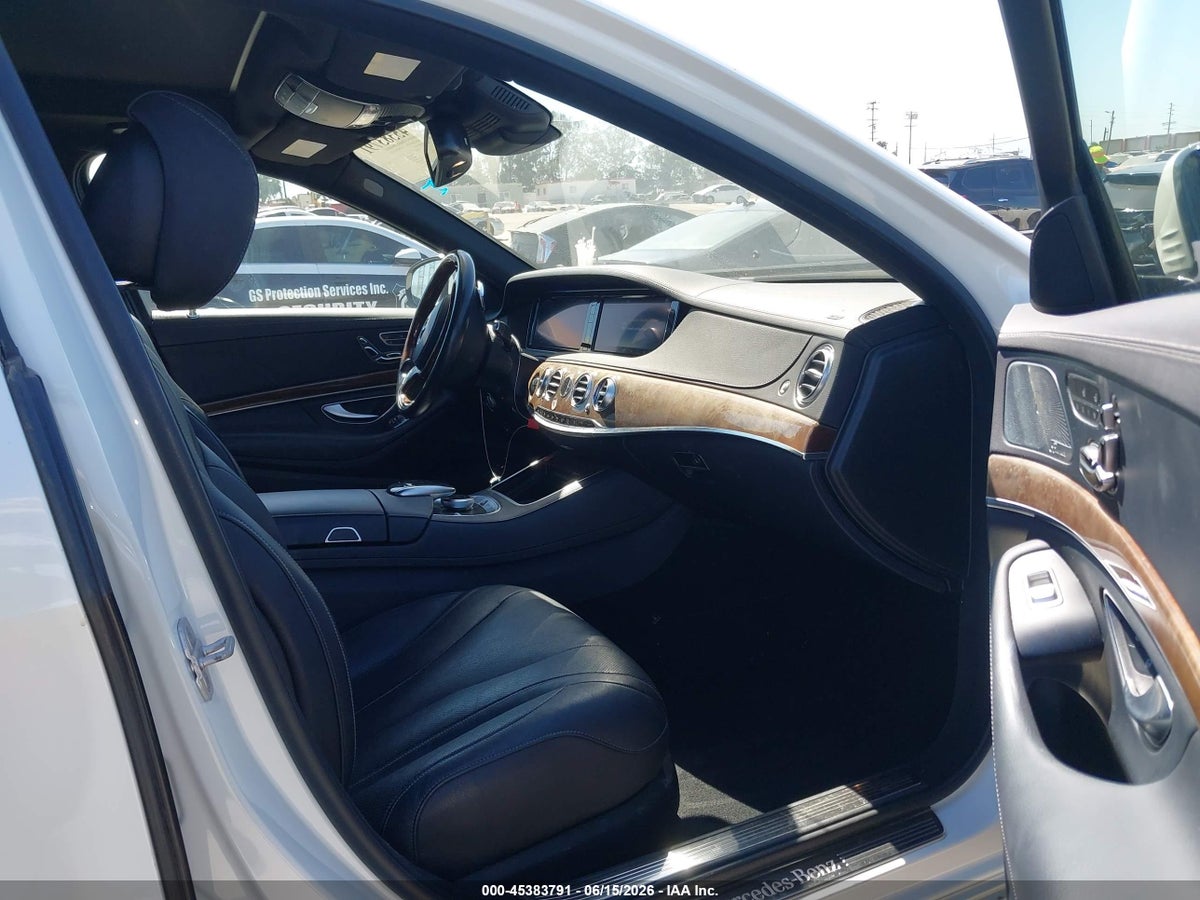 2017 MERCEDES-BENZ S 550E PLUG-IN HYBRID — снимка 5