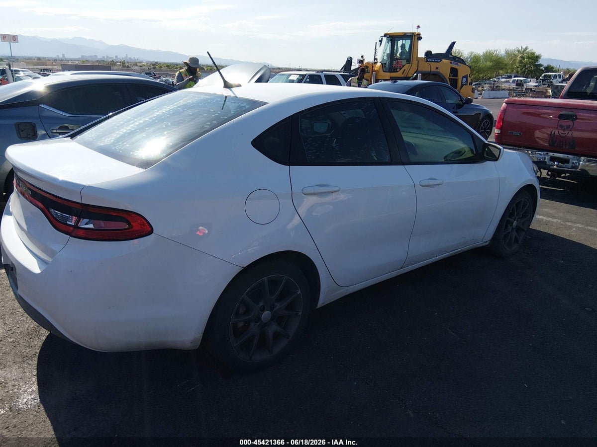2016 DODGE DART SE — снимка 4