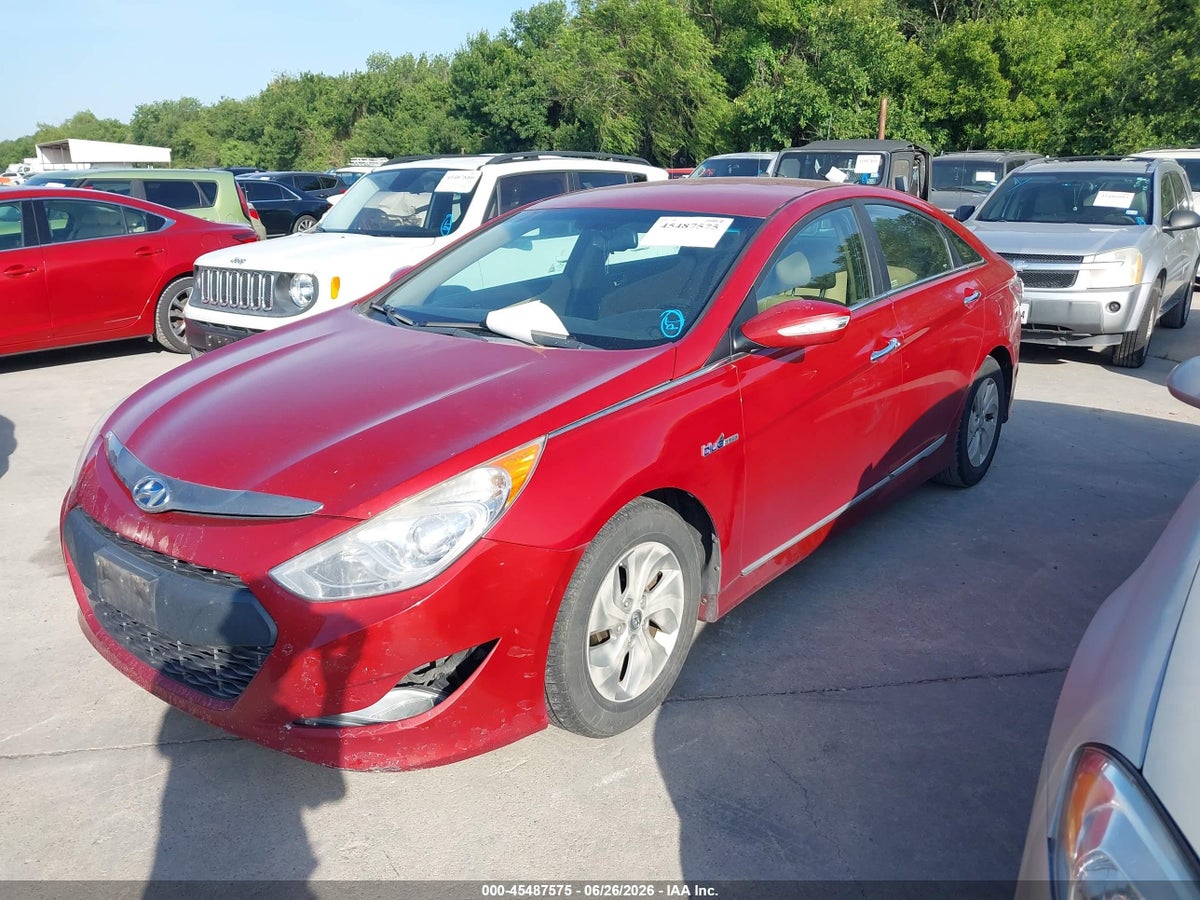 2013 HYUNDAI SONATA HYBRID — снимка 2