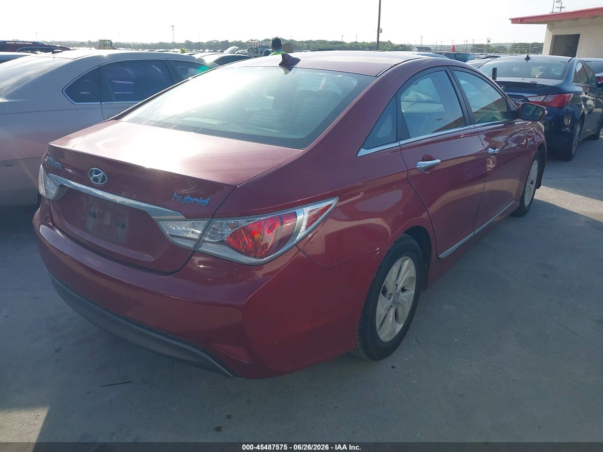 2013 HYUNDAI SONATA HYBRID — снимка 4