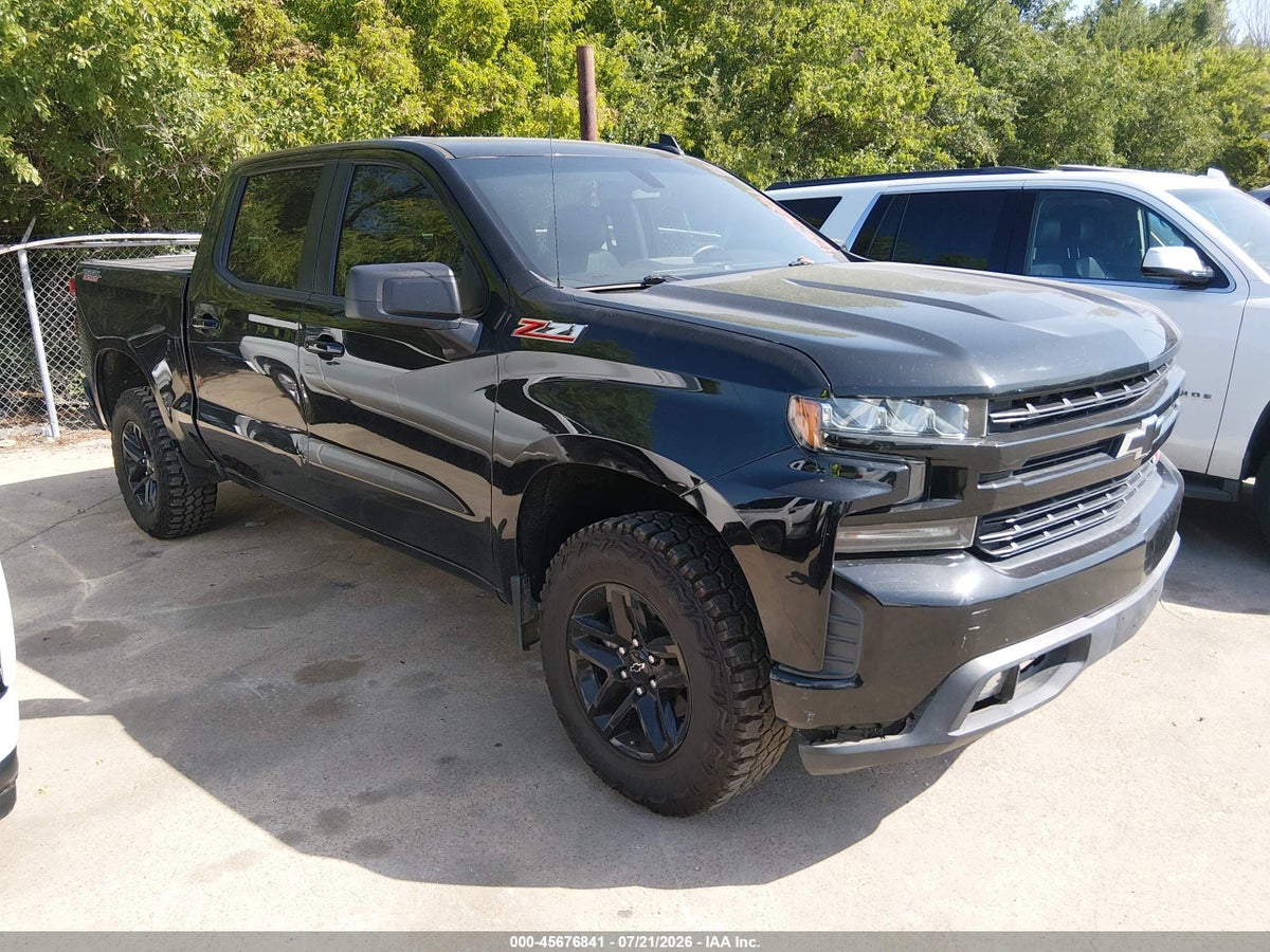 2021 CHEVROLET SILVERADO 1500 4WD SHORT BED LT TRAIL BOSS