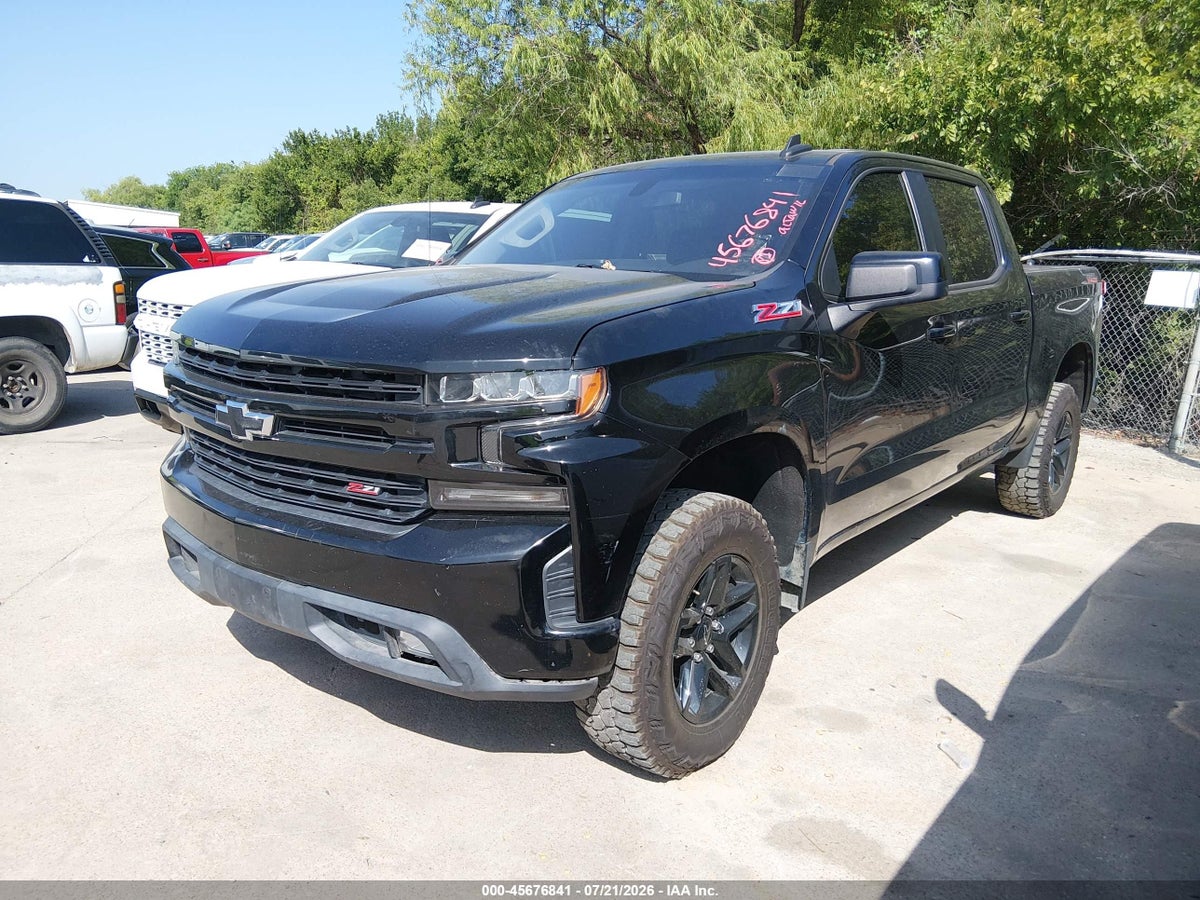 2021 CHEVROLET SILVERADO 1500 4WD SHORT BED LT TRAIL BOSS — снимка 2