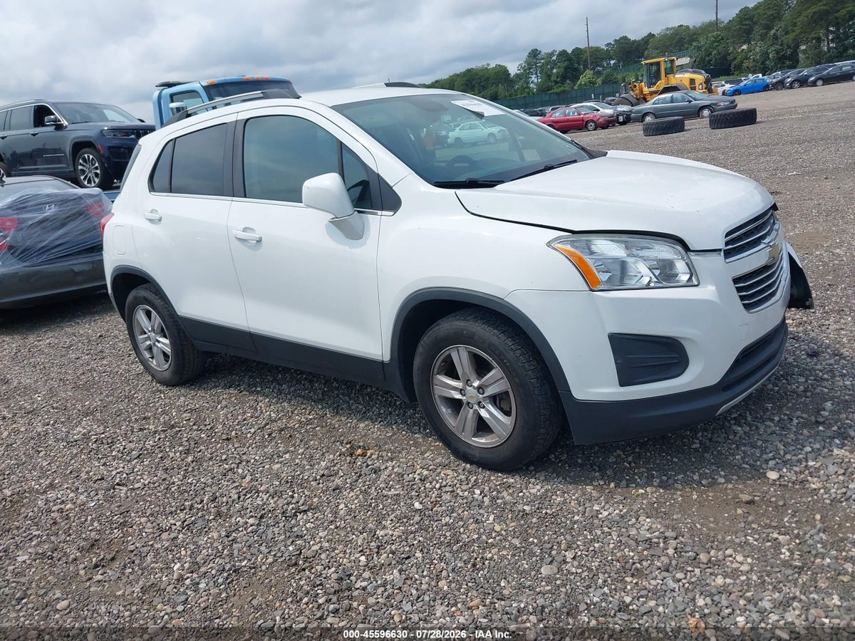 2016 CHEVROLET TRAX LT