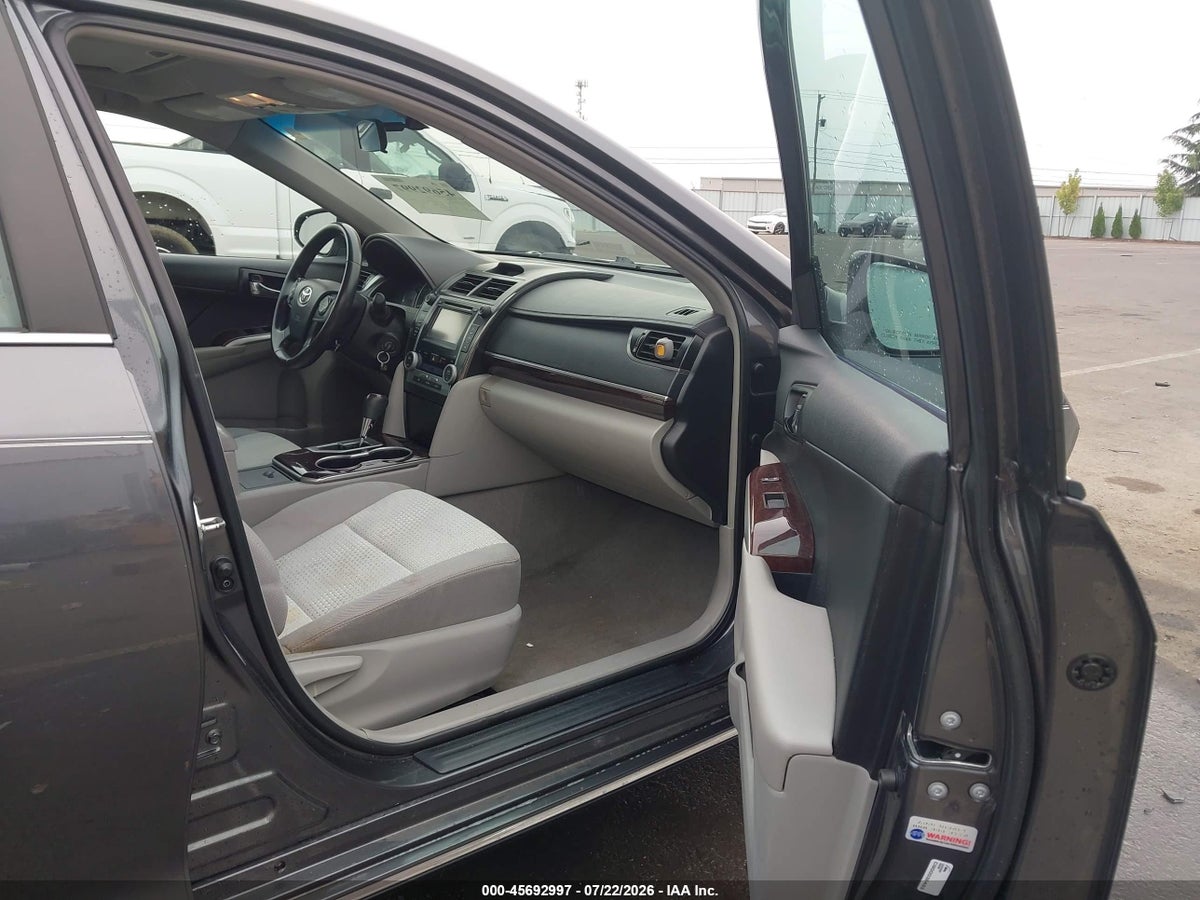 2013 TOYOTA CAMRY XLE — снимка 5