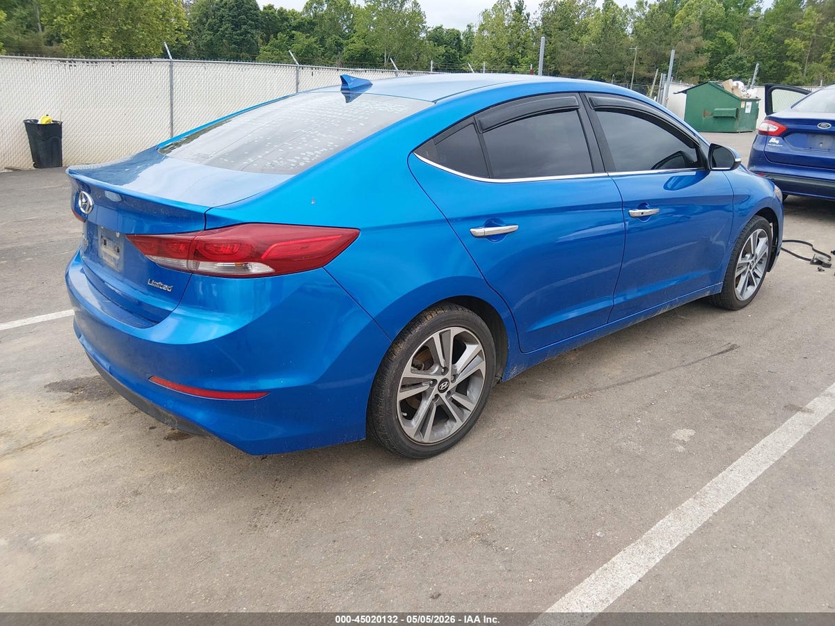 2017 HYUNDAI ELANTRA LIMITED — снимка 4