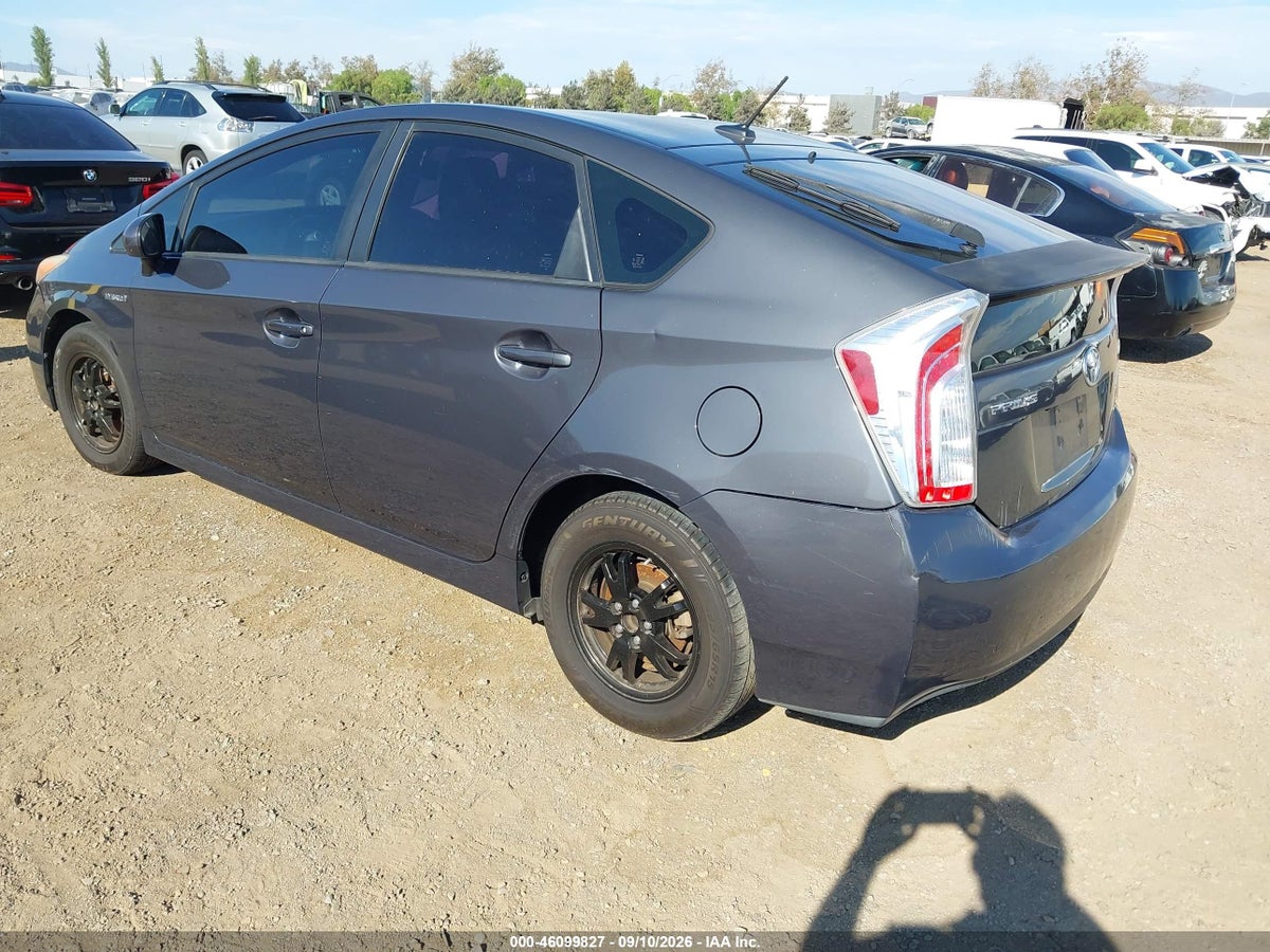 2012 TOYOTA PRIUS THREE — снимка 3