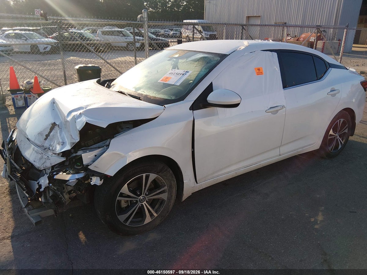 2022 NISSAN SENTRA SV XTRONIC CVT — снимка 2