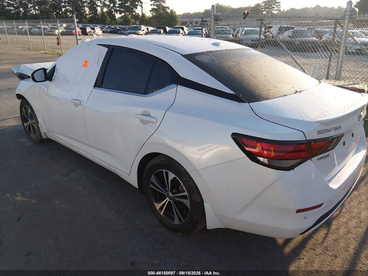 2022 NISSAN SENTRA SV XTRONIC CVT — снимка 3