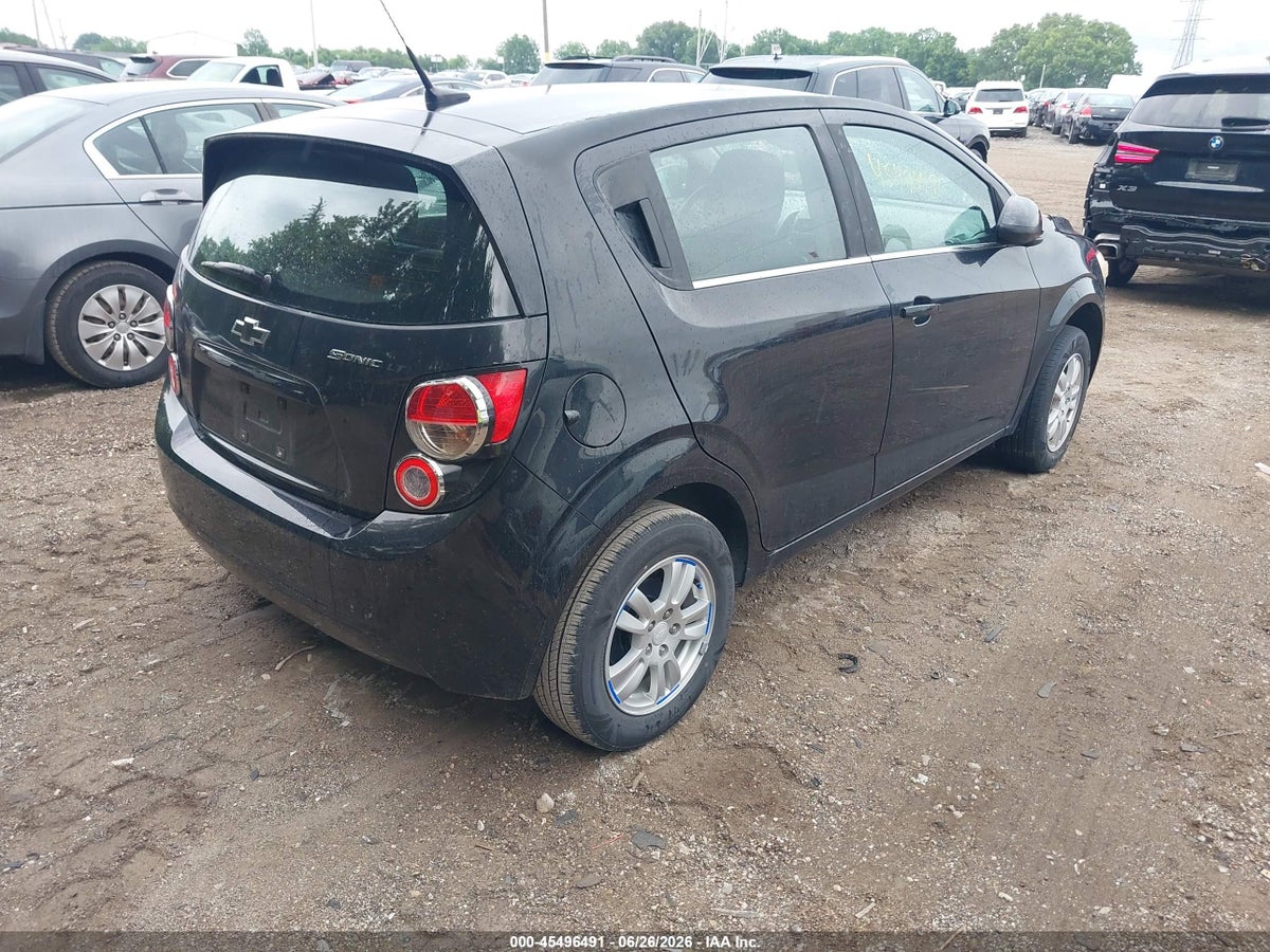 2013 CHEVROLET SONIC LT AUTO — снимка 4