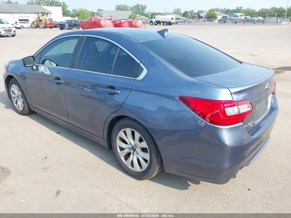 2017 SUBARU LEGACY 2.5I PREMIUM — снимка 3