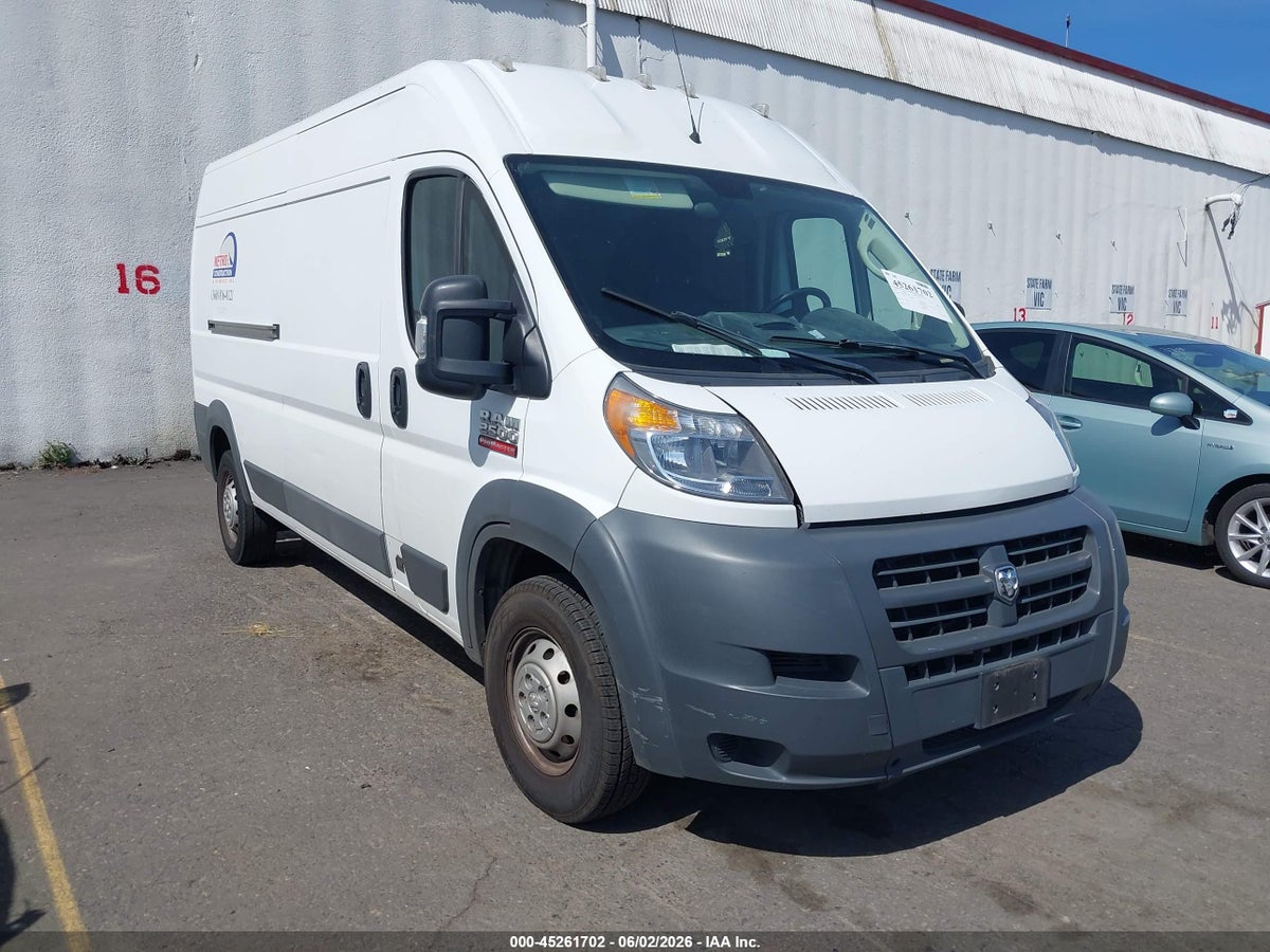 2017 RAM PROMASTER 2500 HIGH ROOF 159 WB