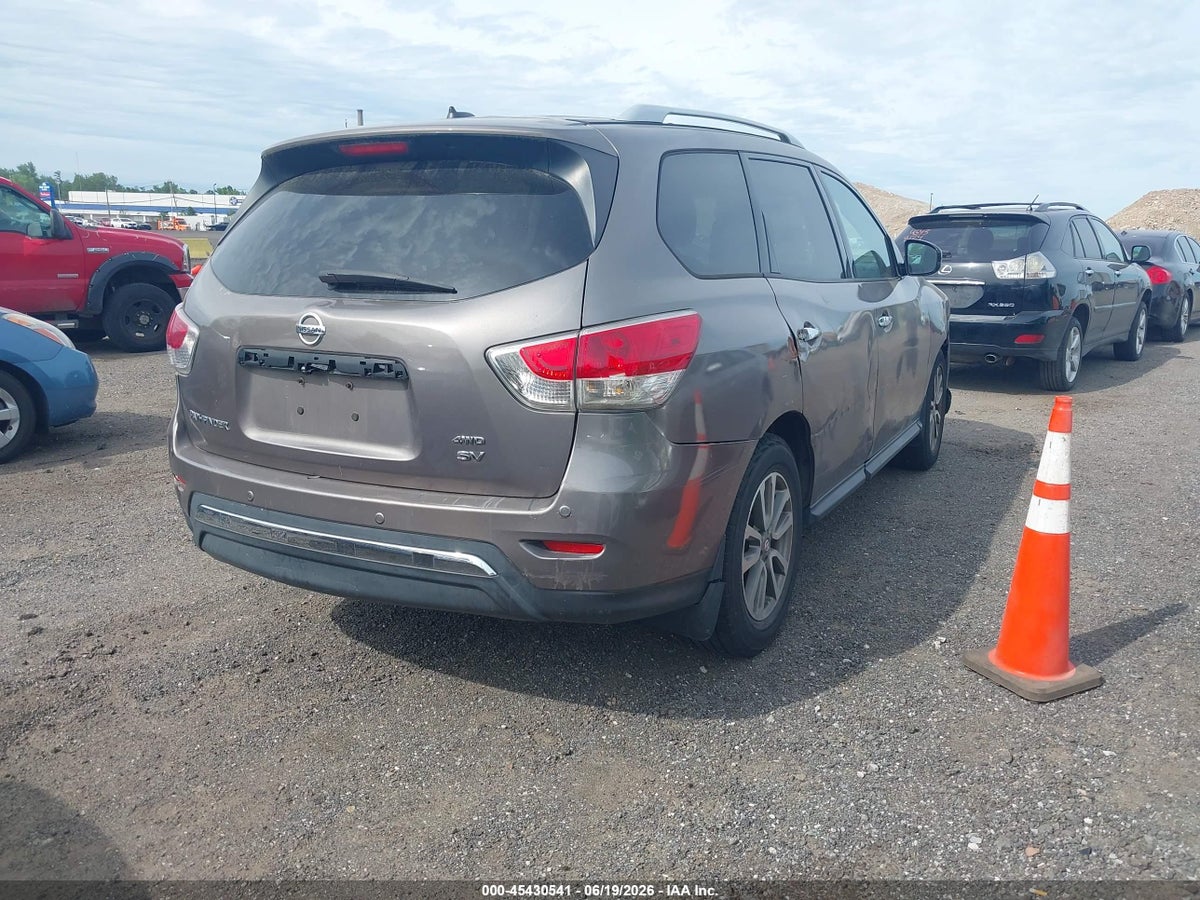 2014 NISSAN PATHFINDER SV — снимка 4