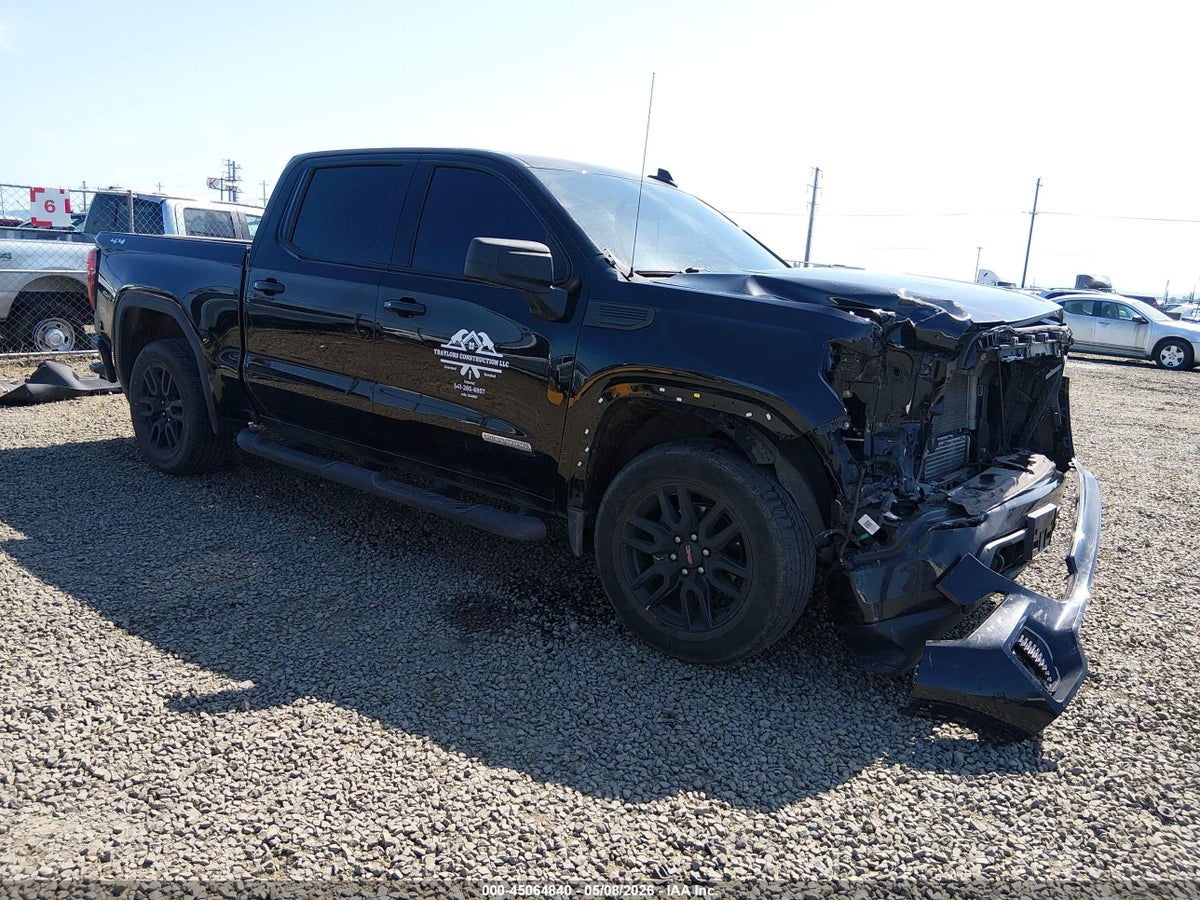 2020 GMC SIERRA 1500 4WD SHORT BOX ELEVATION
