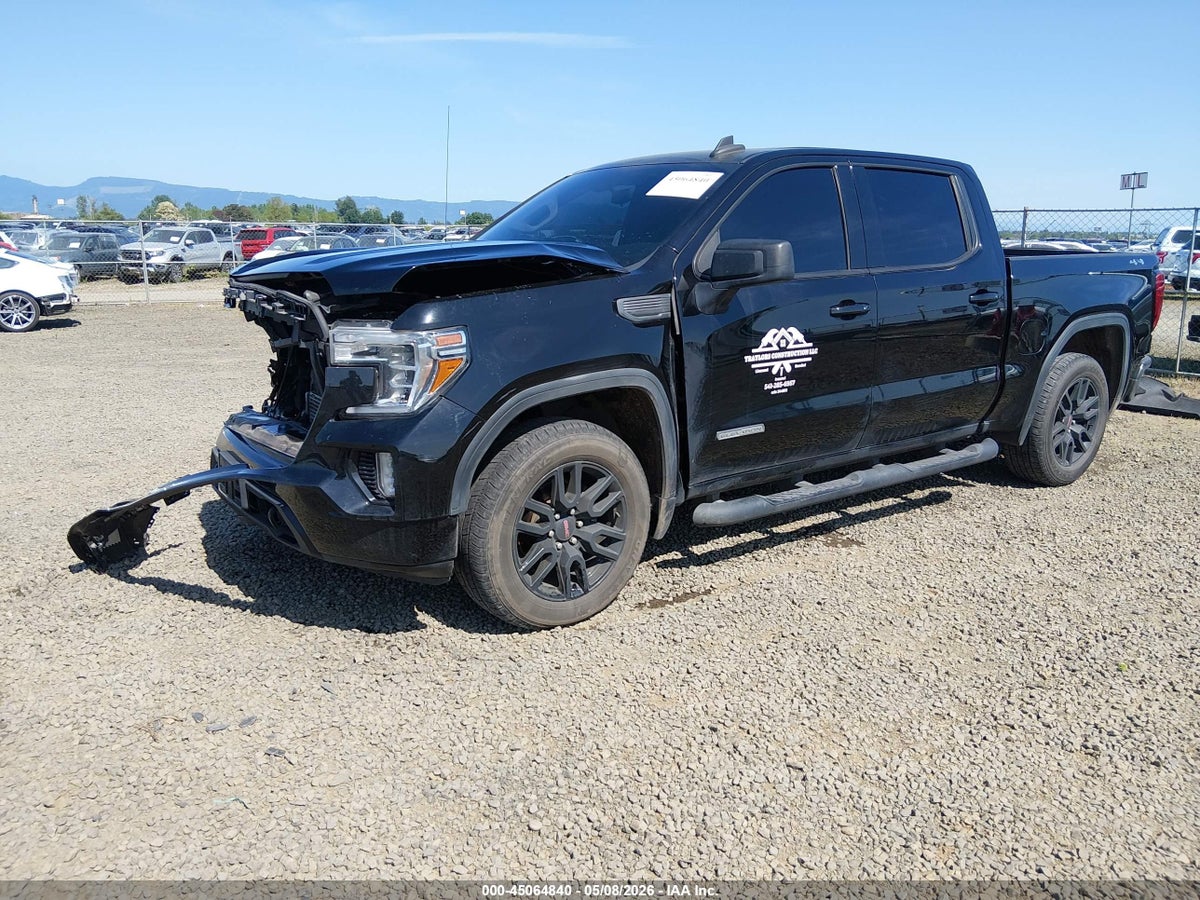 2020 GMC SIERRA 1500 4WD SHORT BOX ELEVATION — снимка 2