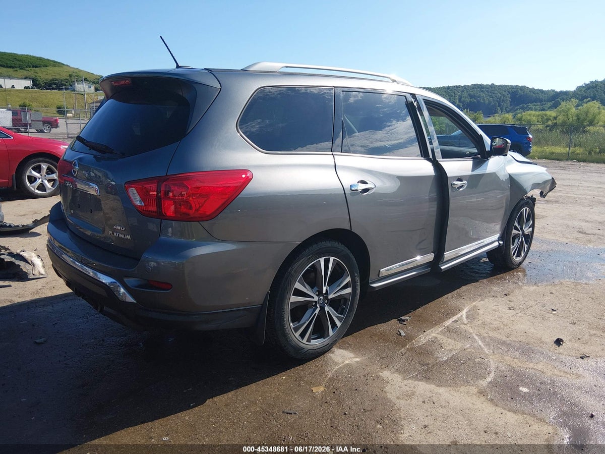 2018 NISSAN PATHFINDER PLATINUM — снимка 4