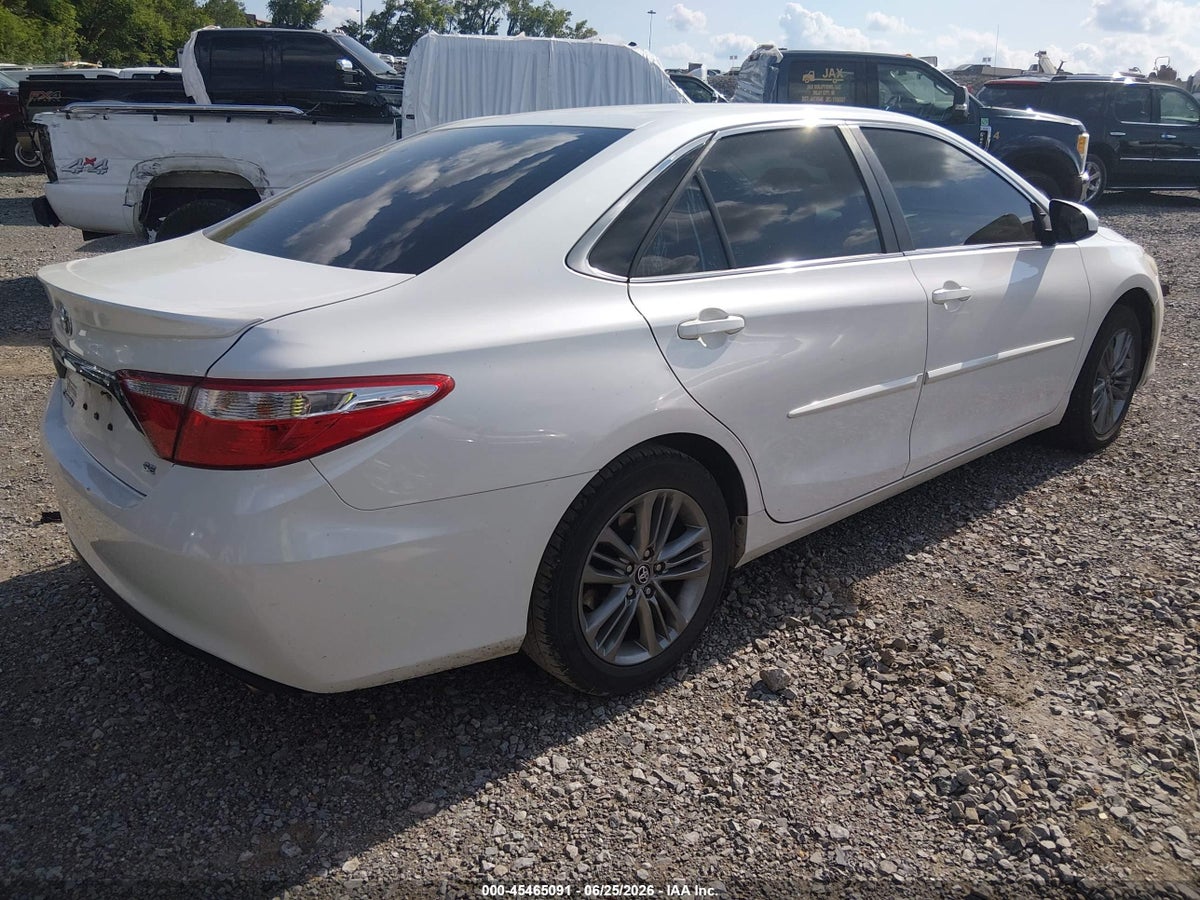 2017 TOYOTA CAMRY SE — снимка 4