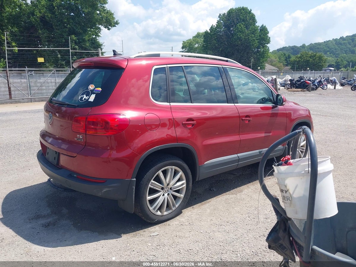 2016 VOLKSWAGEN TIGUAN SE — снимка 4