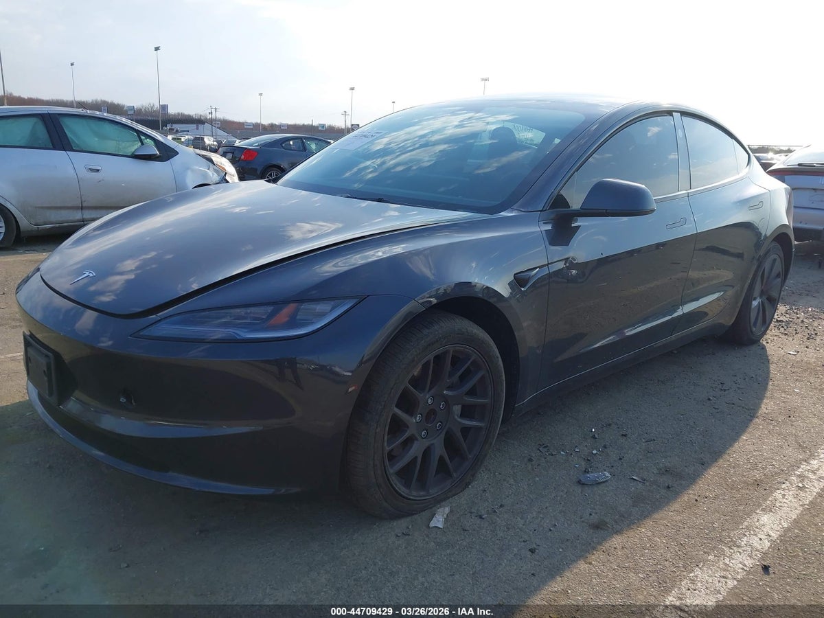 2024 TESLA MODEL 3 LONG RANGE DUAL MOTOR ALL-WHEEL DRIVE/REAR-WHEEL DRIVE — снимка 2