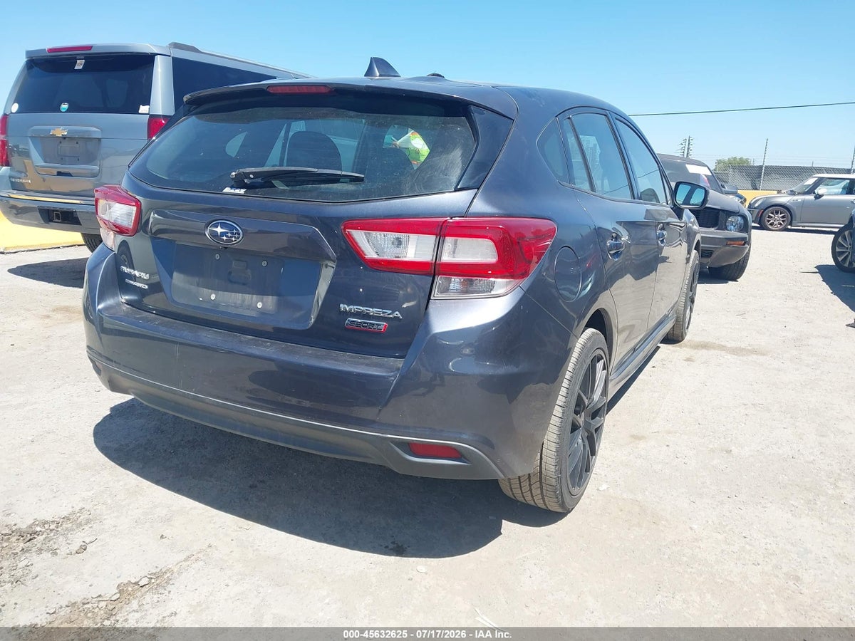 2017 SUBARU IMPREZA 2.0I SPORT — снимка 4