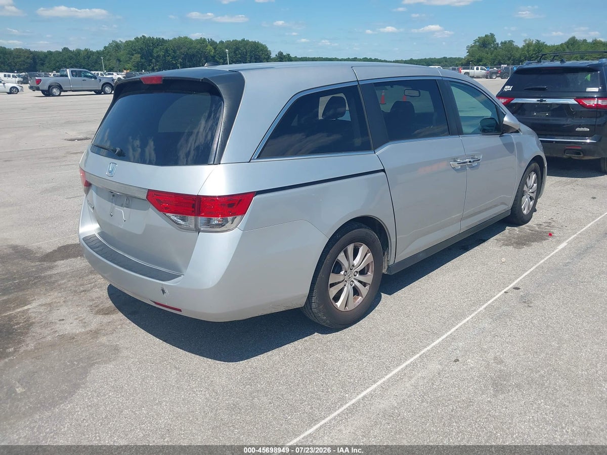 2015 HONDA ODYSSEY EX-L — снимка 4
