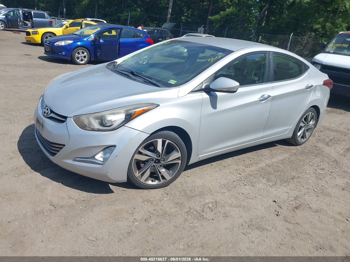 2014 HYUNDAI ELANTRA LIMITED — снимка 2