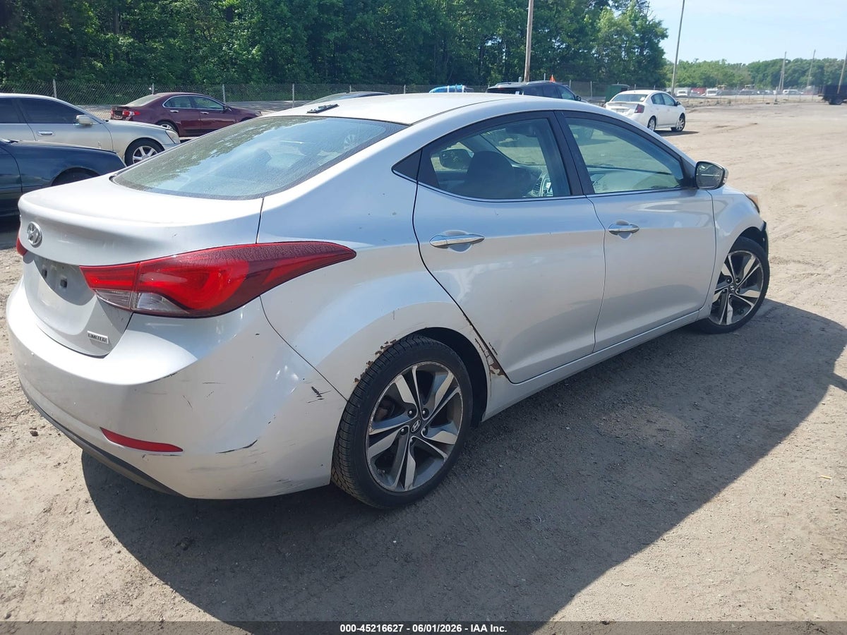 2014 HYUNDAI ELANTRA LIMITED — снимка 4