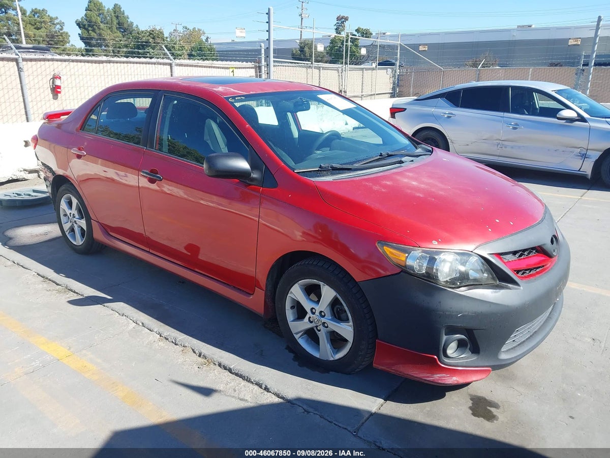2011 TOYOTA COROLLA S