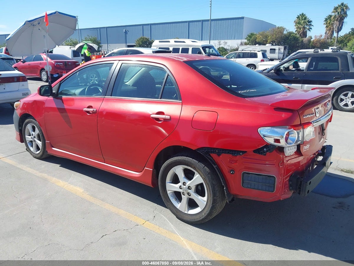 2011 TOYOTA COROLLA S — снимка 3
