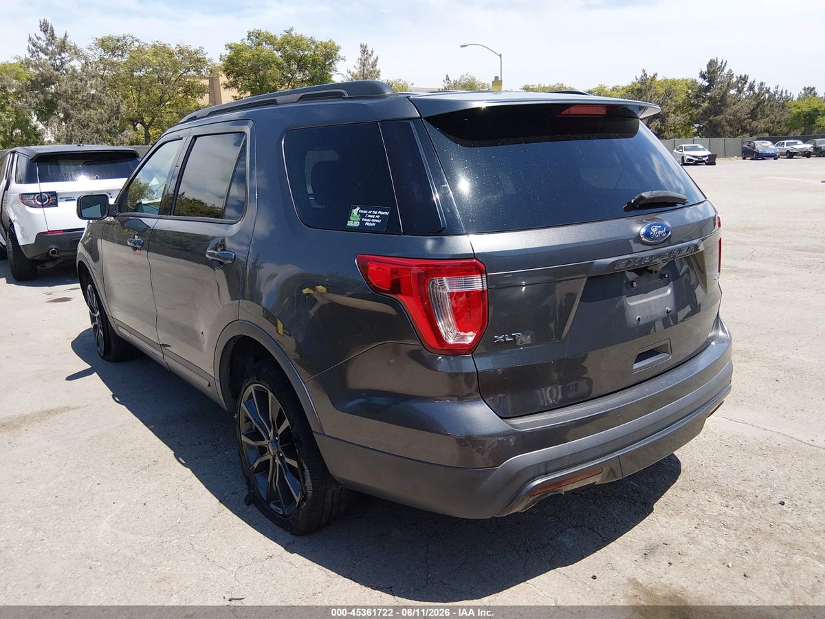 2017 FORD EXPLORER XLT — снимка 3