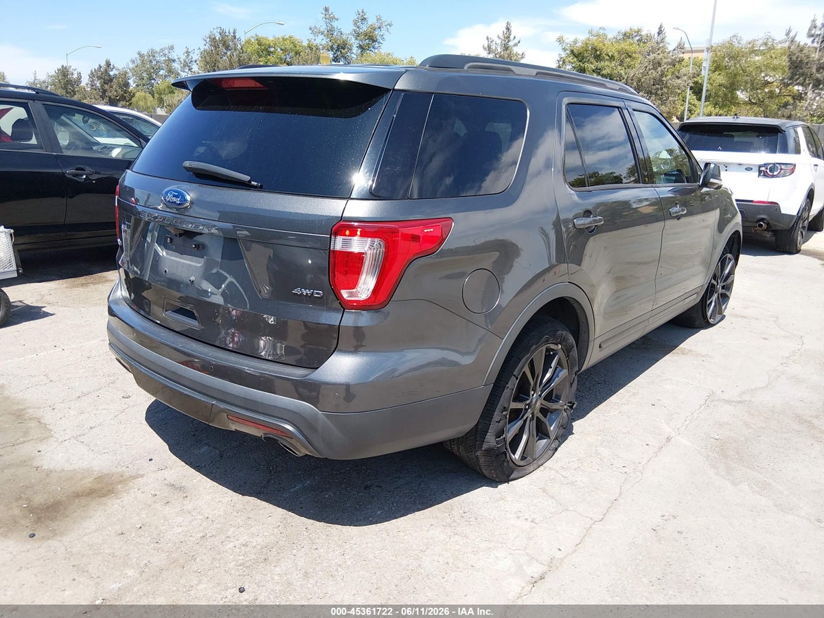 2017 FORD EXPLORER XLT — снимка 4