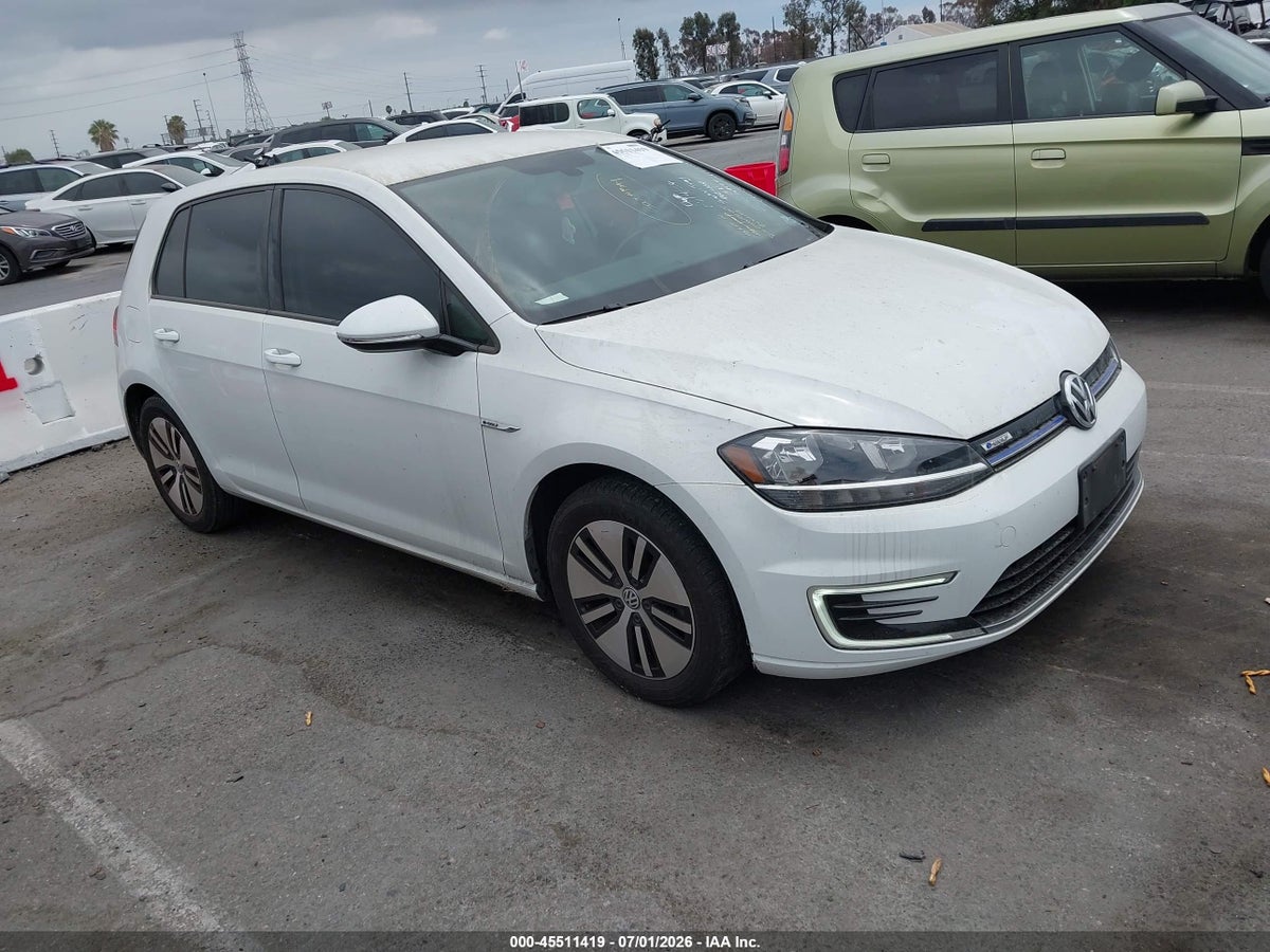 2019 VOLKSWAGEN E-GOLF SE