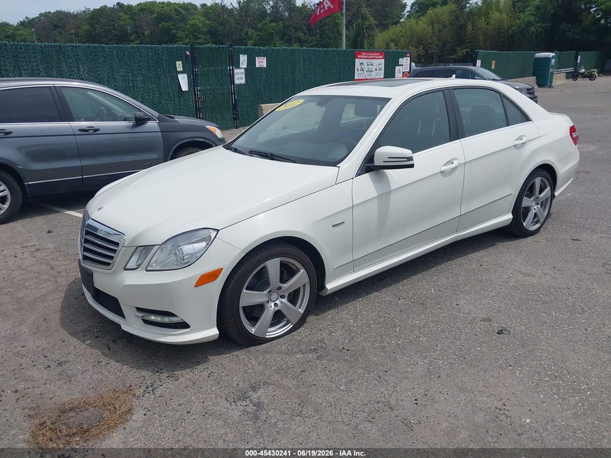 2012 MERCEDES-BENZ E 350 4MATIC — снимка 2