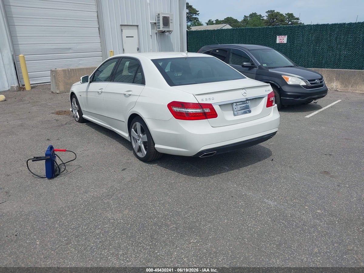2012 MERCEDES-BENZ E 350 4MATIC — снимка 3