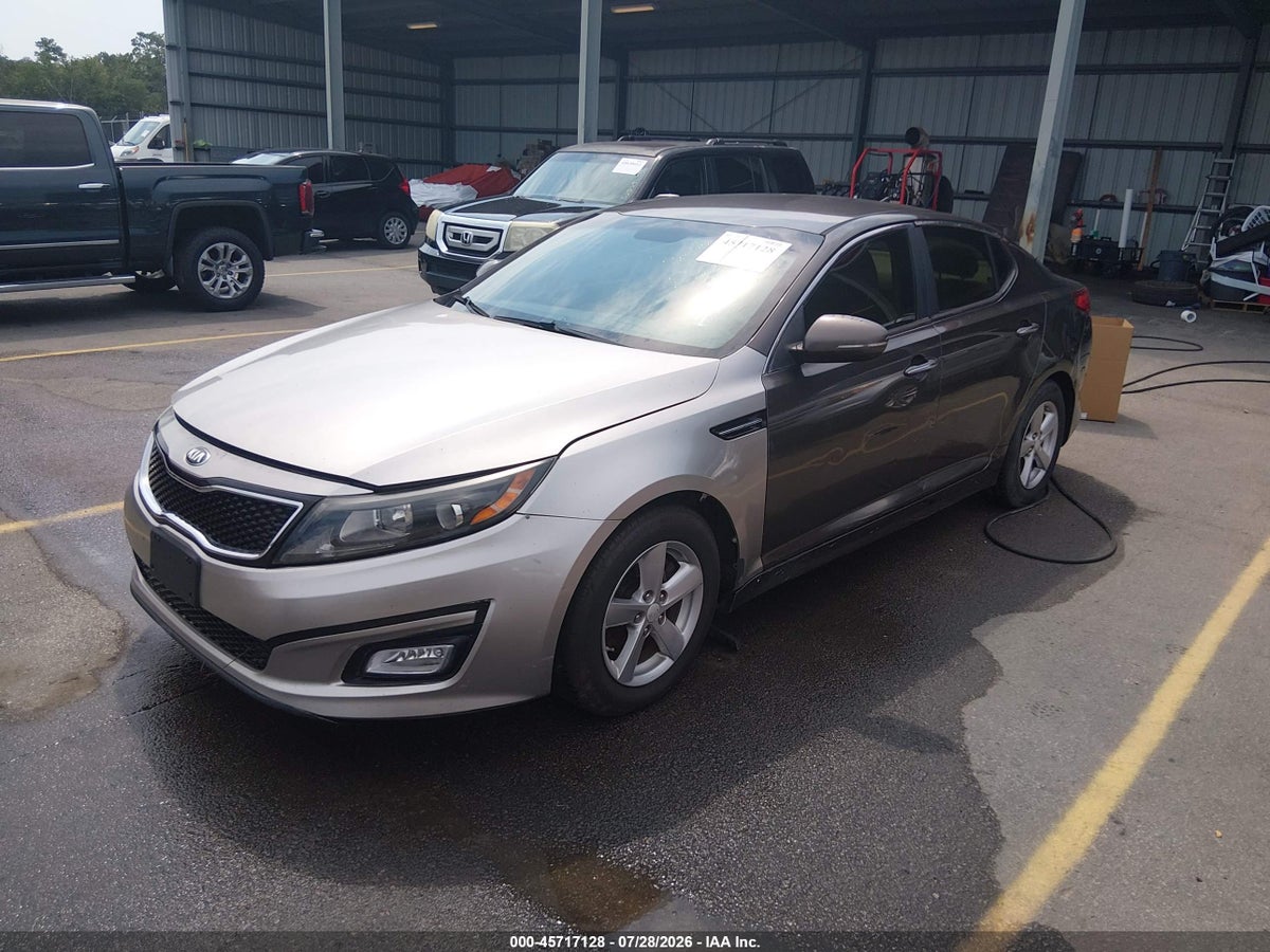 2014 KIA OPTIMA LX — снимка 2