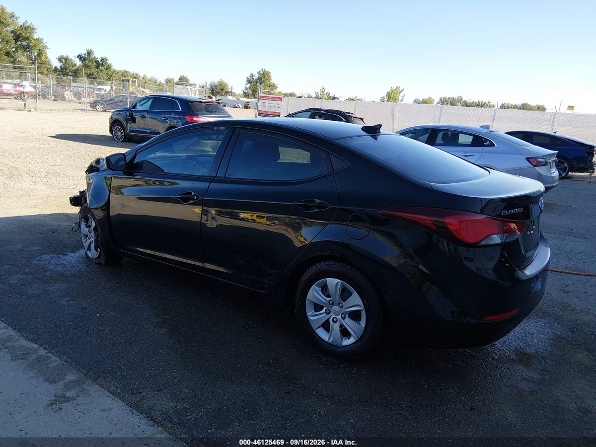 2016 HYUNDAI ELANTRA SE — снимка 3