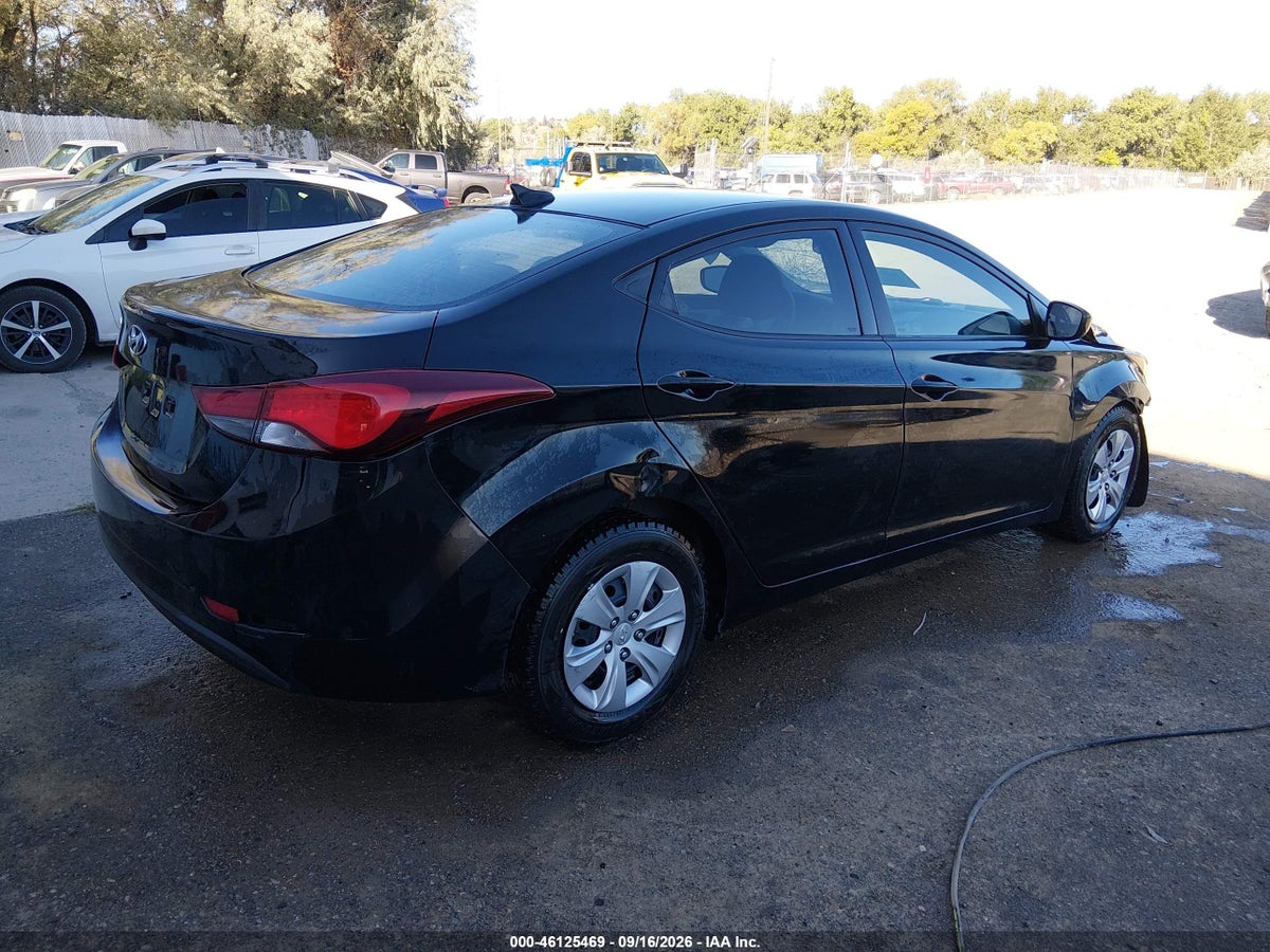 2016 HYUNDAI ELANTRA SE — снимка 4