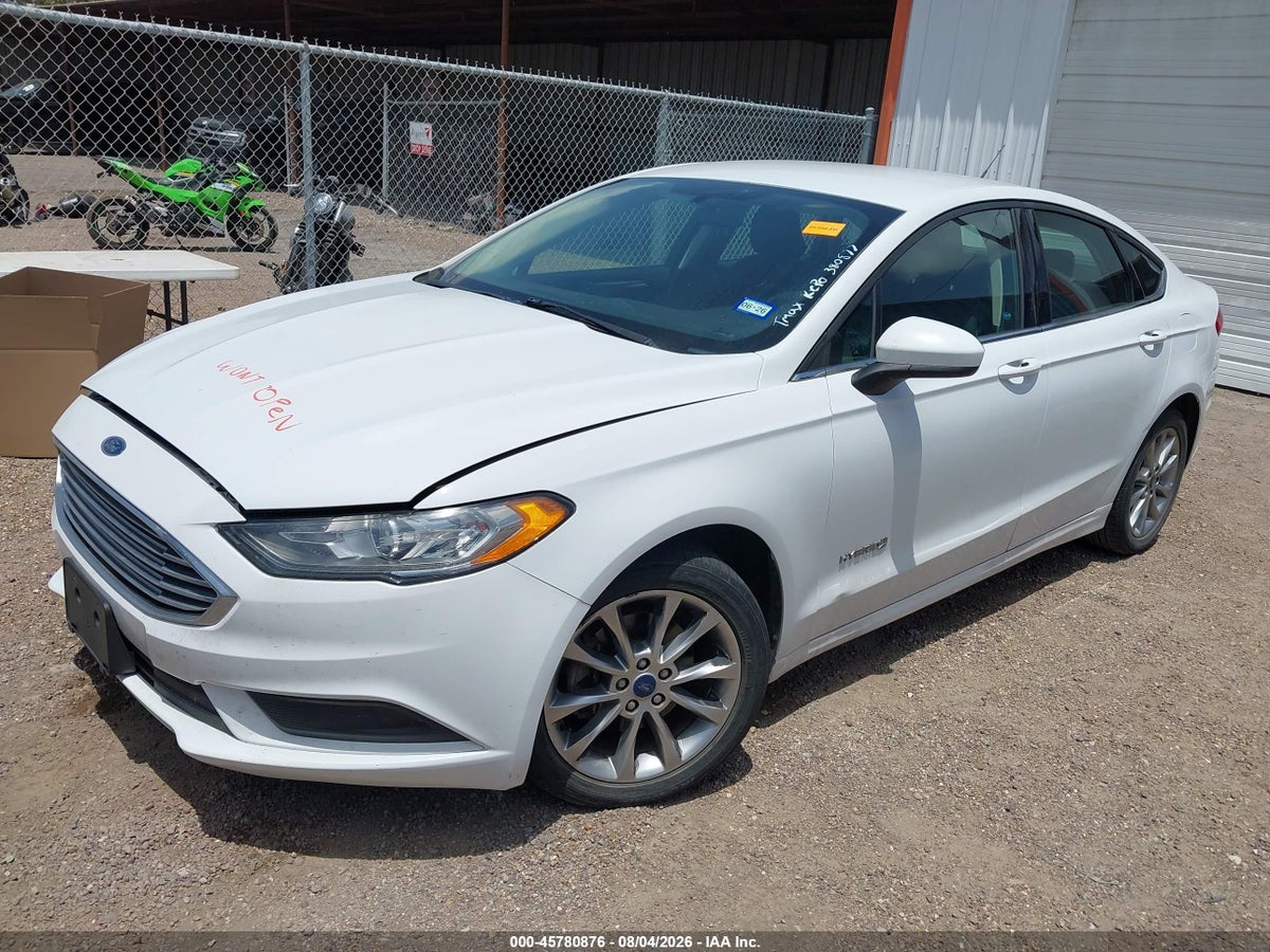 2017 FORD FUSION HYBRID SE — снимка 2