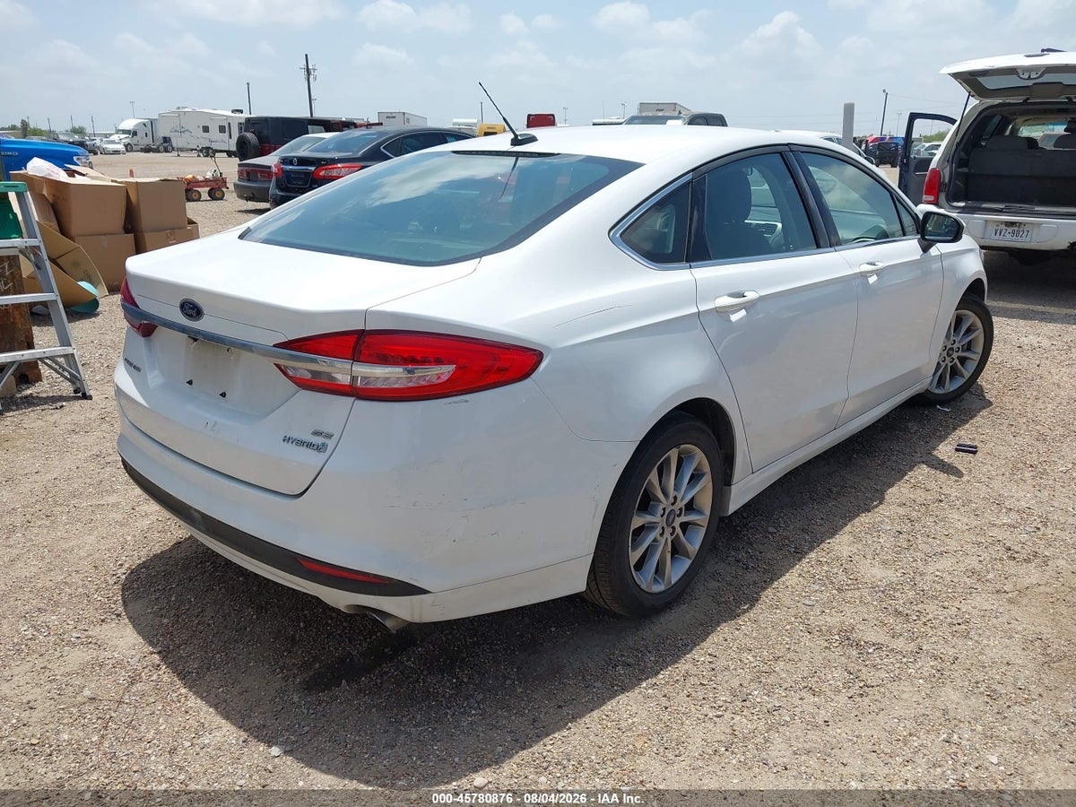 2017 FORD FUSION HYBRID SE — снимка 4