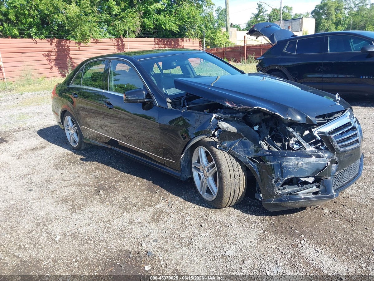 2013 MERCEDES-BENZ E 350 4MATIC