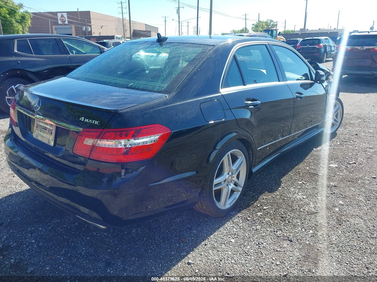 2013 MERCEDES-BENZ E 350 4MATIC — снимка 4
