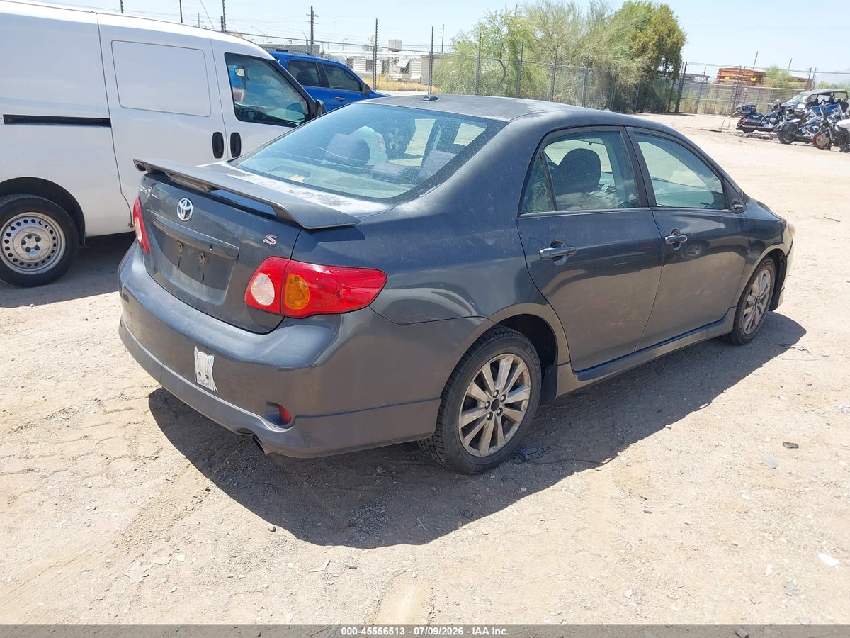 2010 TOYOTA COROLLA S — снимка 4