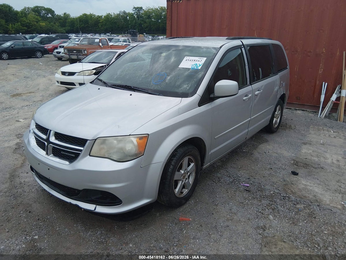 2012 DODGE GRAND CARAVAN SXT — снимка 2