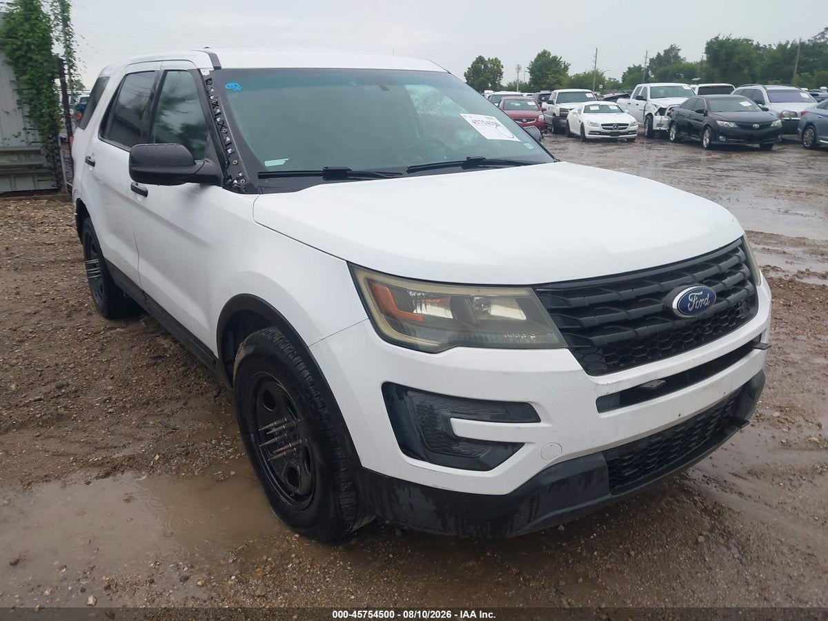 2016 FORD UTILITY POLICE INTERCEPTOR