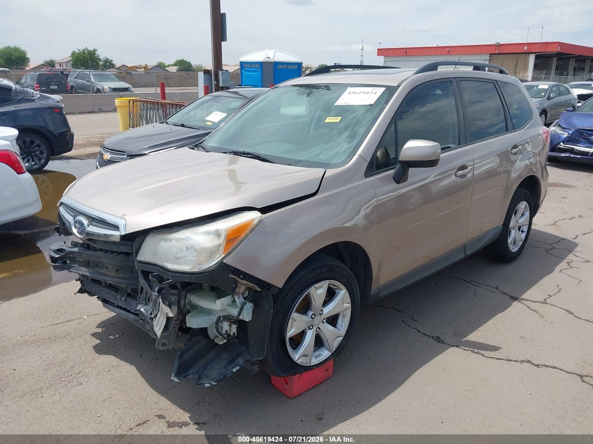 2014 SUBARU FORESTER 2.5I PREMIUM — снимка 2