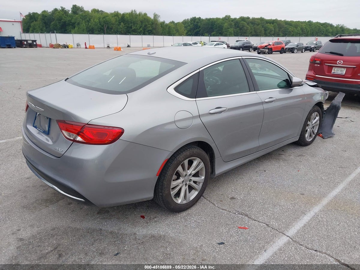 2015 CHRYSLER 200 LIMITED — снимка 4