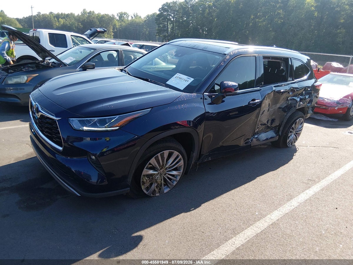 2022 TOYOTA HIGHLANDER PLATINUM — снимка 2
