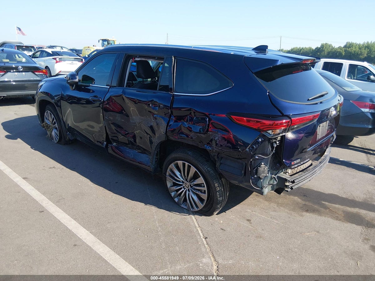 2022 TOYOTA HIGHLANDER PLATINUM — снимка 3