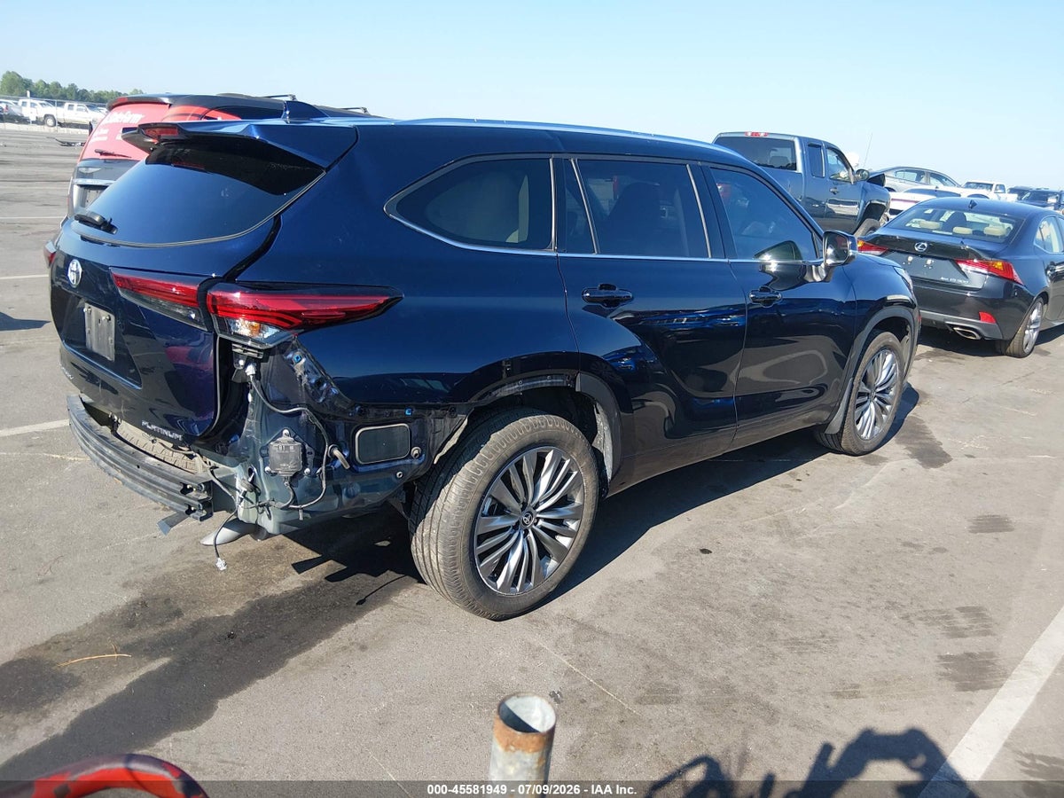 2022 TOYOTA HIGHLANDER PLATINUM — снимка 4