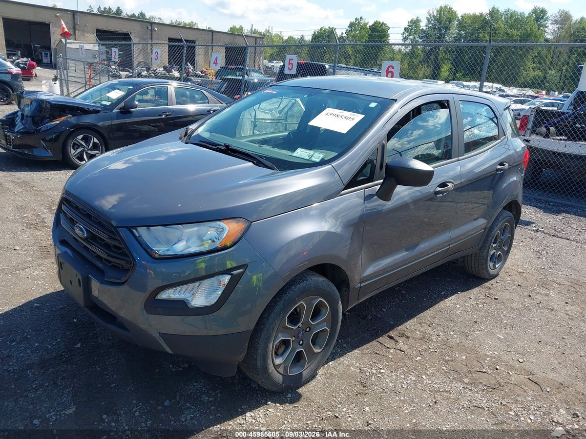 2019 FORD ECOSPORT S — снимка 2